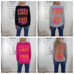 Viskose Pulli Good Vibes- One Size 34 bis 42