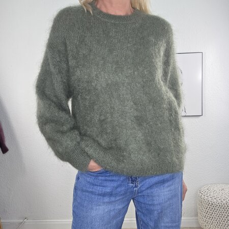 Mohair Pullover Fluff- One Size