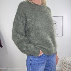 Mohair Pullover Fluff- One Size