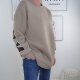 Oversized Sweatshirt New York- One Size 36 bis 44