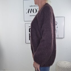 Mohair Cardigan Fluffy- One Size 34 bis 42