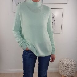 Turtle Neck Pullover Soft Touch- One Size 34 bis 42