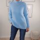 Turtle Neck Pullover Soft Touch- One Size 34 bis 42