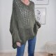 Oversized Grobstrick Pulli Lotti- One Size 36 bis 44