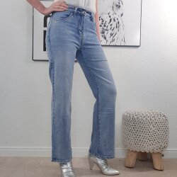 Jewelly Wide Leg Jeans| Damen Hose mit weitem Bein|...