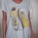 V-Neck Shirt High Tops- One Size