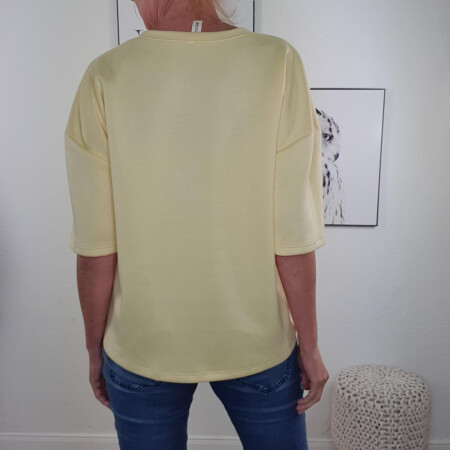 Halb Arm Shirt Croissant- One Size