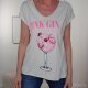 V-Neck Shirt Pink Gin- One Size Hellbeige