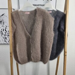 Mohair Strick Weste Cris-One Size
