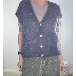Mohair Strick Weste -One Size
