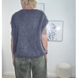 Mohair Strick Weste -One Size