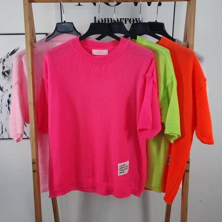 Halbarmpulli Color me up- One Size