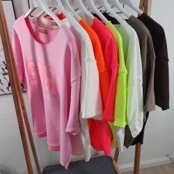 Halbarm Frottee Shirt Soho- One Size