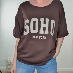 Halbarm Frottee Shirt Soho- One Size