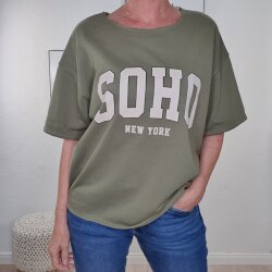 Halbarm Frottee Shirt Soho- One Size