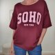 Halbarm Frottee Shirt Soho- One Size