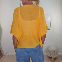 Halbarm Pulli Summer Rundhals- One Size