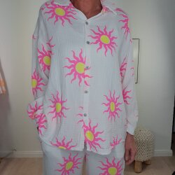 Musselin Bluse Sunshine- One Size