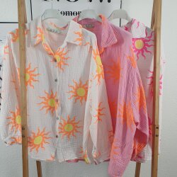Musselin Bluse Sunshine- One Size