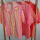 Kurzarm Musselin Bluse Ethno- One Size