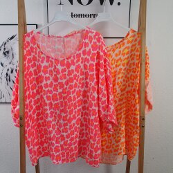 Oversized Shirt Neon Leo- One Size