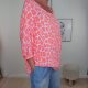 Oversized Shirt Neon Leo- One Size