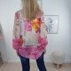 Leichte Schlupfbluse Sunset- One Size