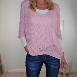 Halbarm Pulli Vokuhila- One Size