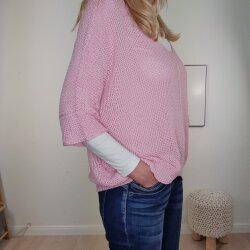 Halbarm Pulli Vokuhila- One Size