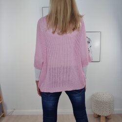 Halbarm Pulli Vokuhila- One Size