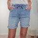 Karostar Damen Jeans Shorts, Jogger Denim, S-XXL, Kurze Hose mit Gummibund, 5 Pocket