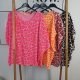 Oversized Musselin Shirt Neon Leo- One Size