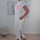 Langes Sweat Kleid Soho- One Size