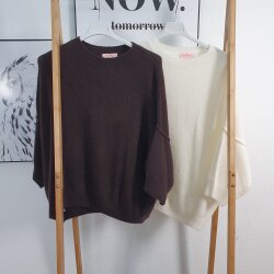 Halbarmpulli Color me up- One Size