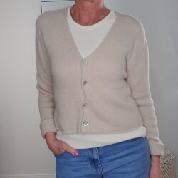 Kurzer Cardigan Alpaka- One Size