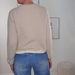 Kurzer Cardigan Alpaka- One Size