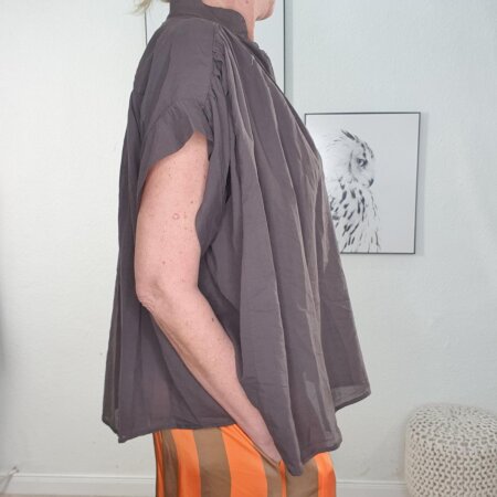 Oversized Blusen Shirt Airy- One Size