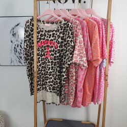 Vokuhila Shirt Leo Namaste- One Size