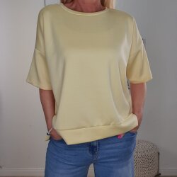 Kurzarm Shirt so soft- One Size Butter Gelb