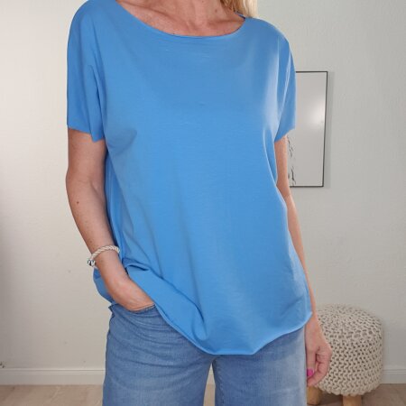 Kurzarm Shirt Basic Laser Cut – One Size