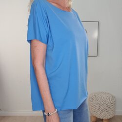 Kurzarm Shirt Basic Laser Cut – One Size