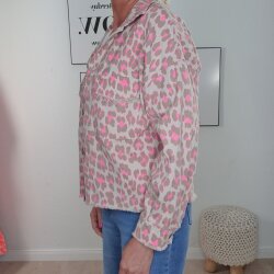 Jeans Jacke Vintage Leo- One Size