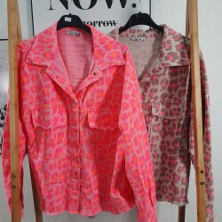 Jeans Jacke Vintage Leo- One Size