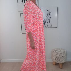 Musselin Kleid Neon Love- One Size