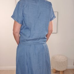 Jeansbluse zum knoten Lotta- One Size