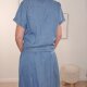 Jeansbluse zum knoten Lotta- One Size