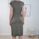 T-Shirt Kleid Wrap Me- One Size