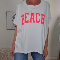 Vokuhila Oversized Shirt Beach- One Size