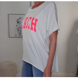 Vokuhila Oversized Shirt Beach- One Size