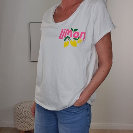 V-Neck Shirt Limoncello - One Size